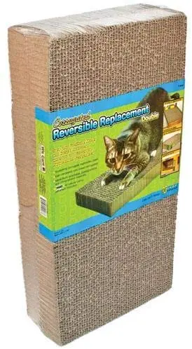 Ware manufacounturing cwm12003 2-Pack corrugado – Almohadillas Scratcher Dbl Amplia