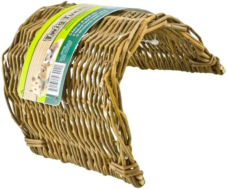 Ware Manufacturing - Túnel de sauce tejido a mano para esconder mascotas pequeñas