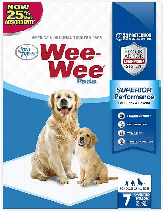 Wee-Wee Pads Para Perros 7 unidades