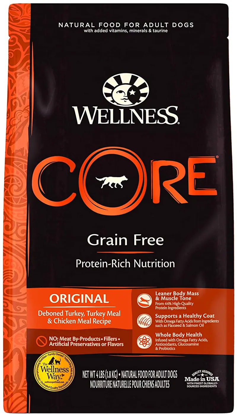 Wellness CORE Natural Dry Dog Food Original Turkey & Chicken