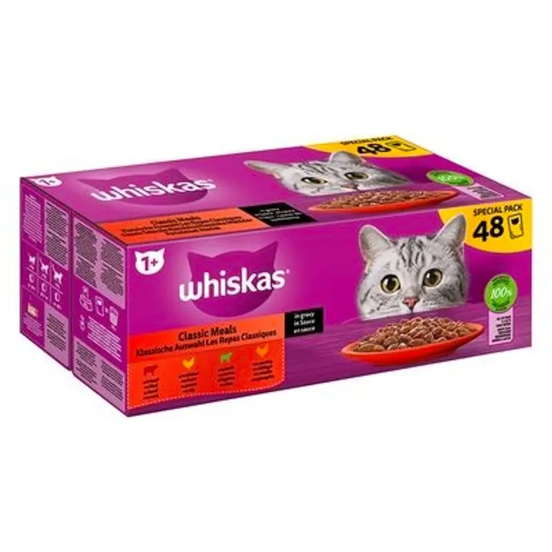 Whiskas Core Carne 48x85gr