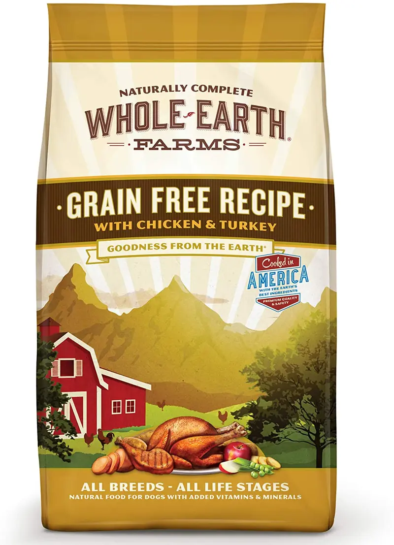 Whole Earth Farms Grain Free, Natural Dry Dog Food
