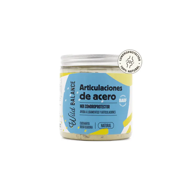 WILD BALANCE Articulaciones de Acero 100 g para perros y gatos