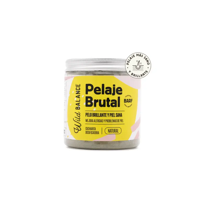 WILD BALANCE Pelaje Brutal 100 g para perros y gatos