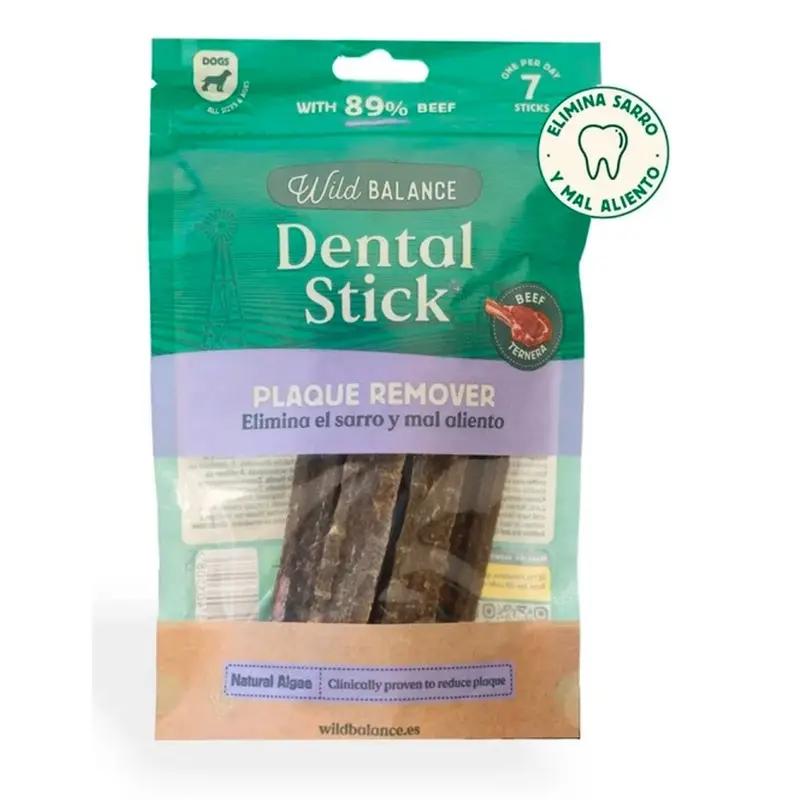 Wild Balance Stick Dental Fuera Placa 7 Stick M 100gr