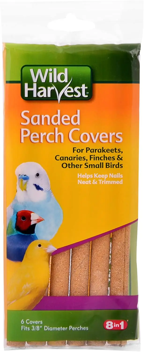 Wild Harvest p-84141 lijadas Perch Cubiertas para aves pequeñas, 6-Count