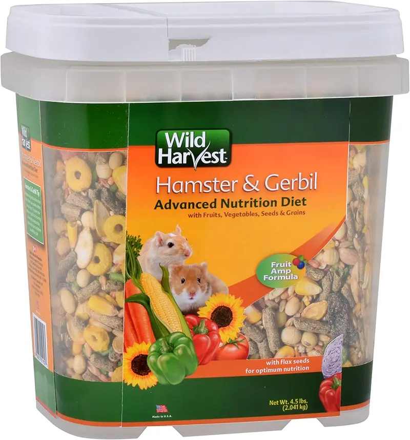 Wild Harvest wh-83543 Wild Harvest Advanced Nutrition dieta para hámsters o Gerbils, 4.5-pound