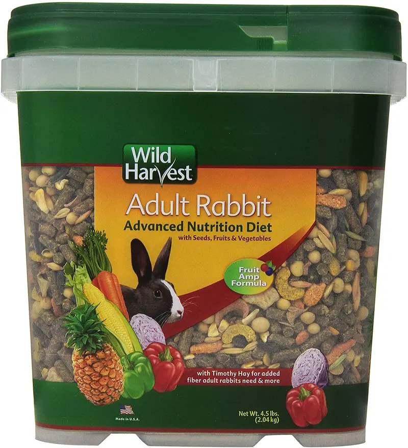 Wild Harvest Wh-83544 Wild Harvest - Dieta de nutrición avanzada para conejos, 4.5 libras