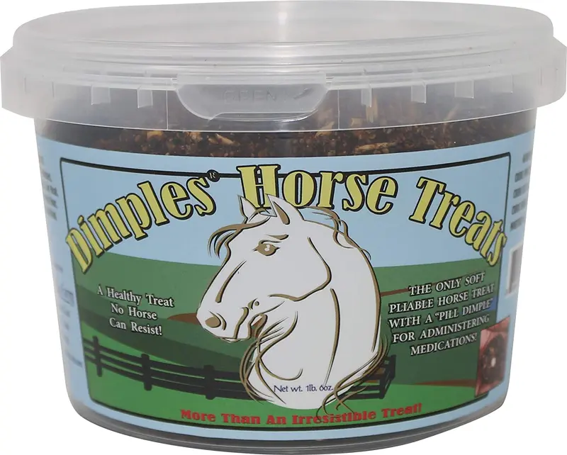 Winding Way Farm Dimples - Manoplas para caballos (1.0 lbs)