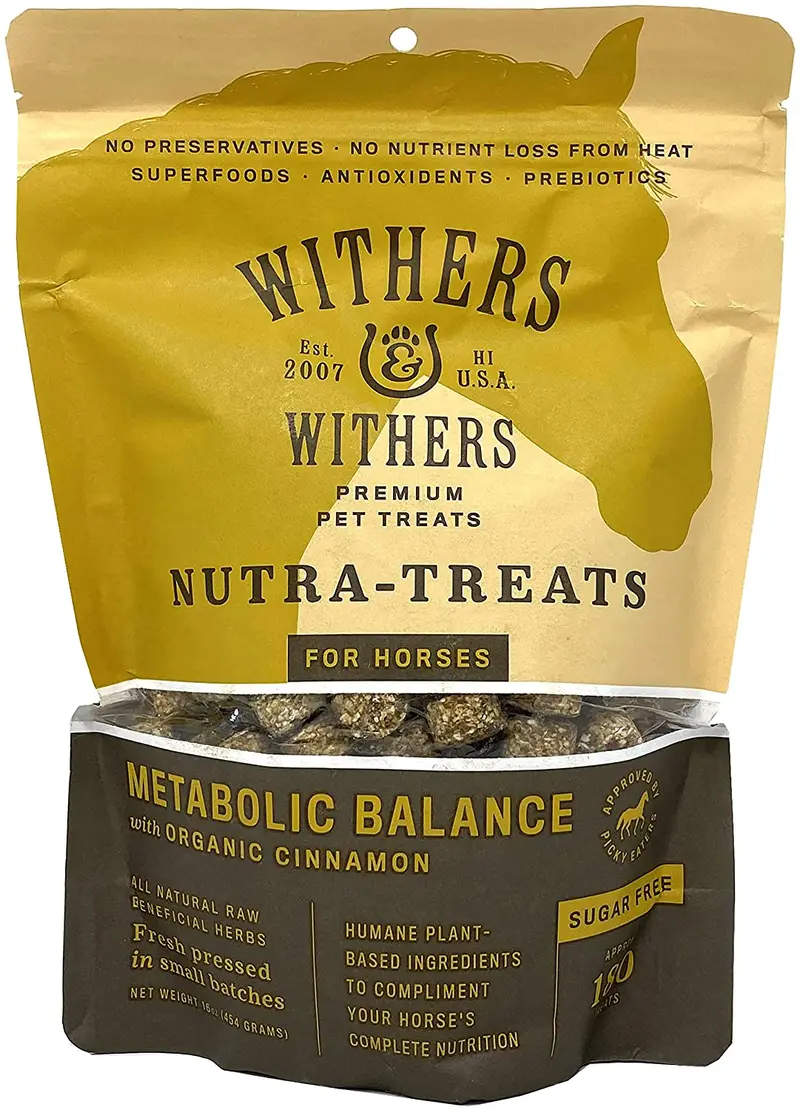 Withers & Withers dulces de caballo sin azúcar – ingredientes vegetales humanos