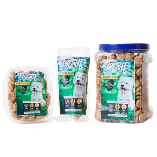 Wolf Chips Snacks Naturales De Hígado