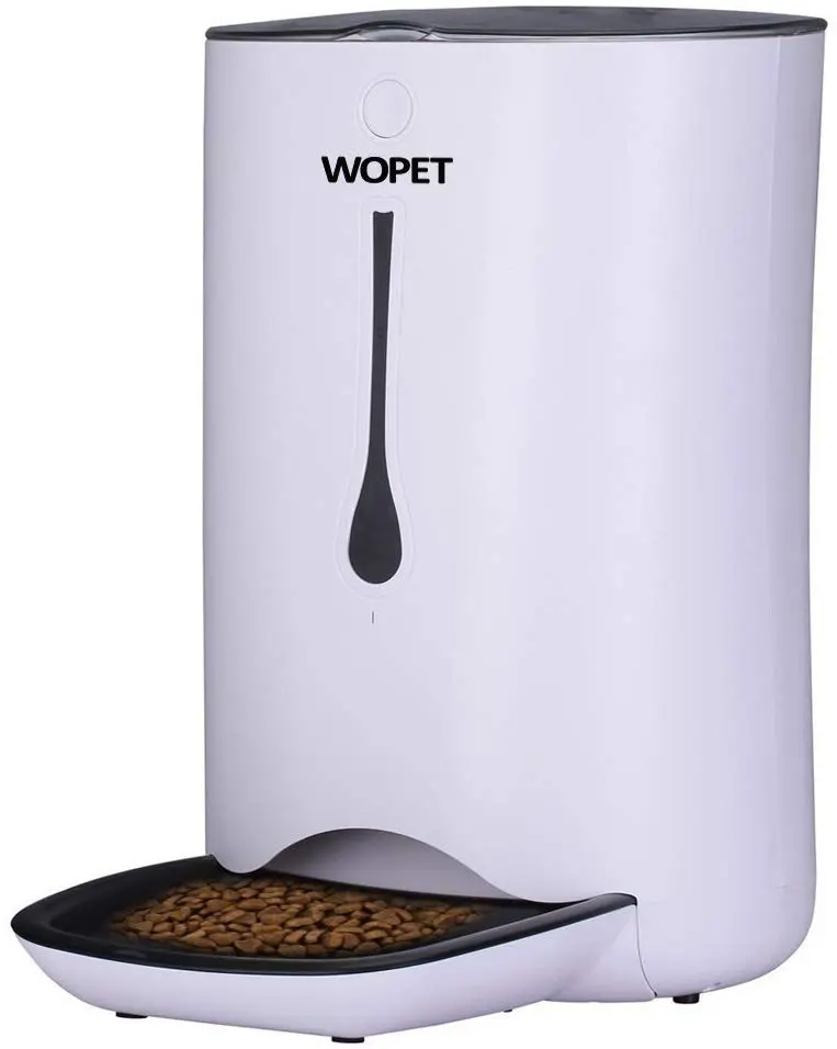 WOpet Alimentador de mascotas 7L, alimentador automático de mascotas para gatos y perros, alimentador automático de mascotas dispensador de alimentos, características
