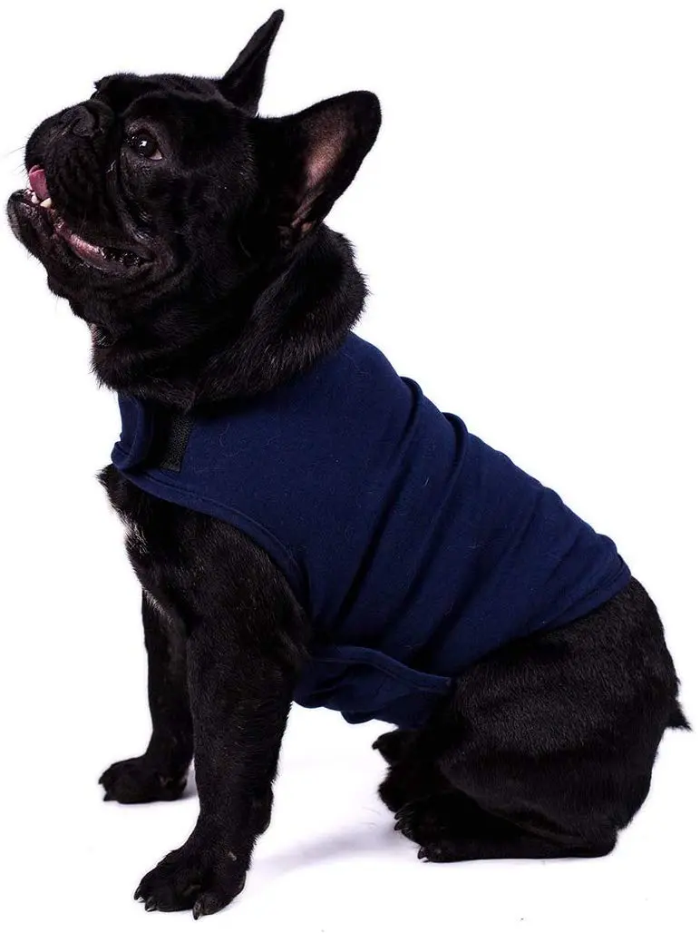 X@HE - Chaleco de alivio de ansiedad para perro, chaleco para mantener la comodidad, chaleco para perros de talla XS, M, L, XL, azul marino, gris, rosa, rojo y camuflaje