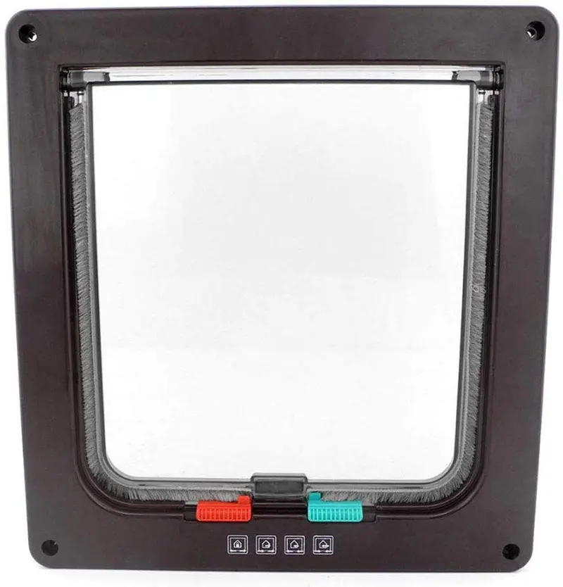 xusha 4 maneras de bloqueo Cat Flap Puerta (M/L)