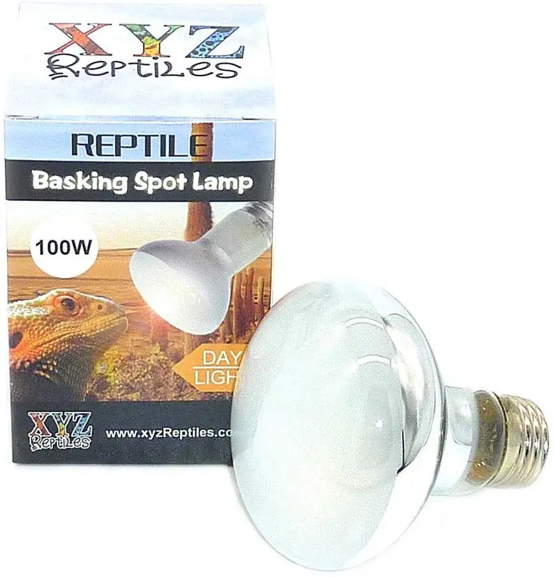 XyzReptiles - Lámpara de calor para reptiles, UVA, 100 W