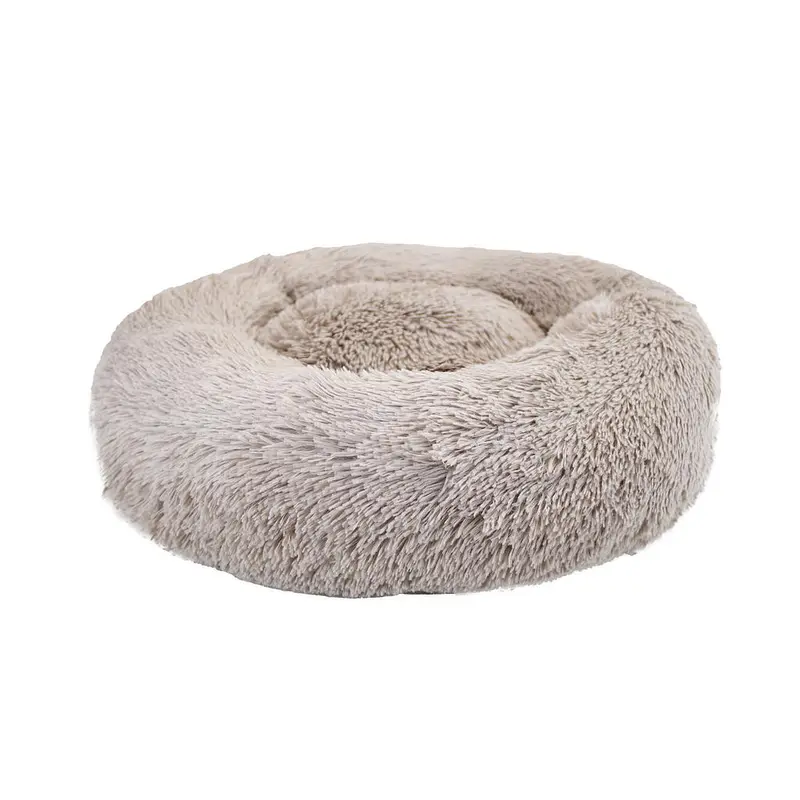 Yagu Descanso Cuna Donut Antiestrés Beige