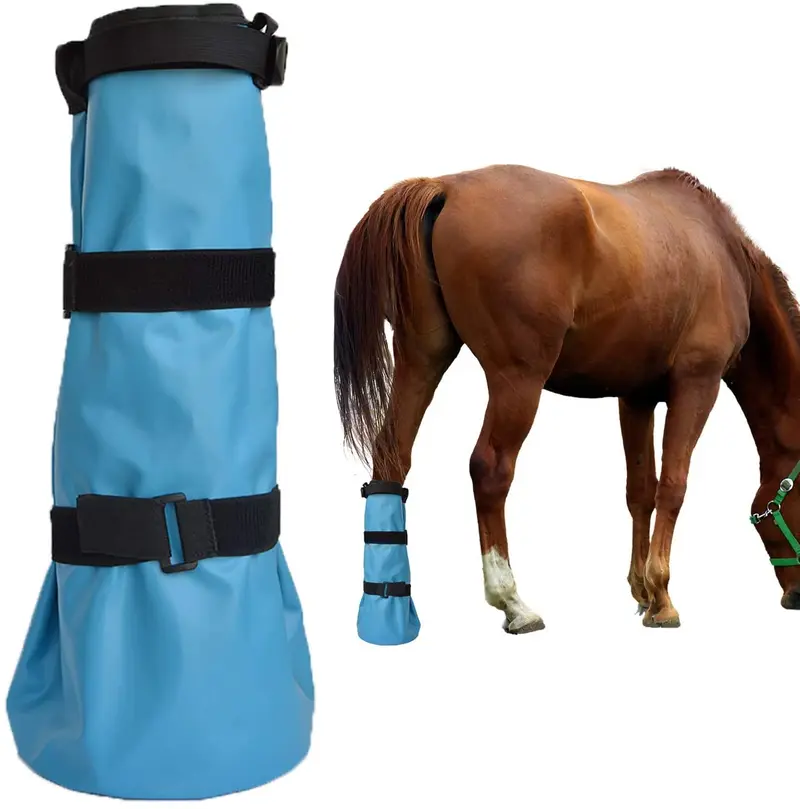 yeezo - Botas de hidratación de caballo para horno, fácil de usar, con almohadilla de EVA y 2 bandas elásticas