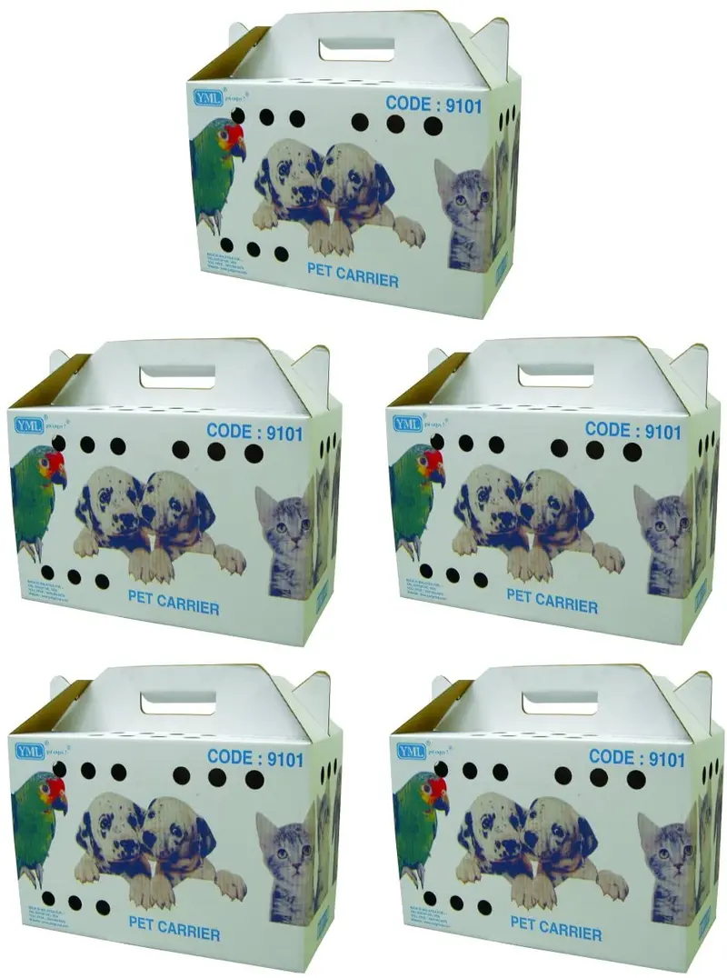yml Caja de viaje para animales pequeños, lote de 5
