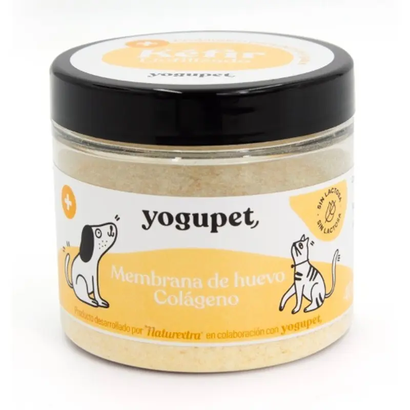 Yogupet Kefir Liofilizado Membrana de huevo 40gr