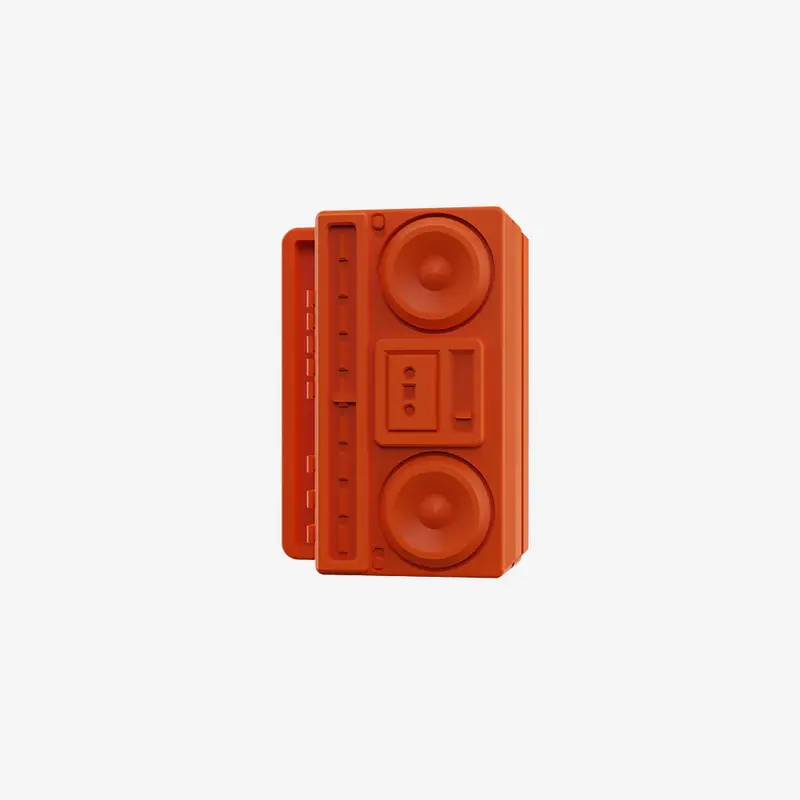 Zee.Pinz de Boombox - Charm para Correas Hands-Free Leash de Zee.Dog