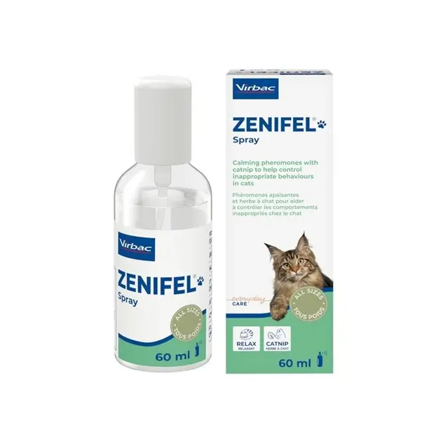 Zenifel Spray para Gatos 60ml | Calma y Bienestar Felino