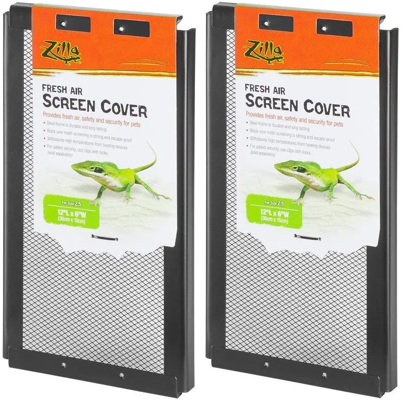 Zilla 2 unidades de fundas de pantalla de aire fresco, 12.0 in x 6.0 in cada una