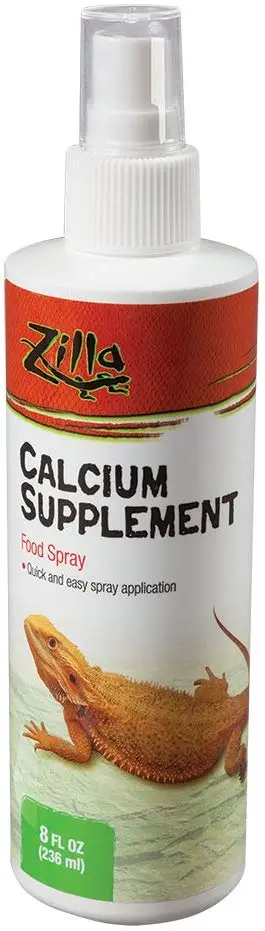 Zilla Calcio Suplemento Alimentos Spray de reptil