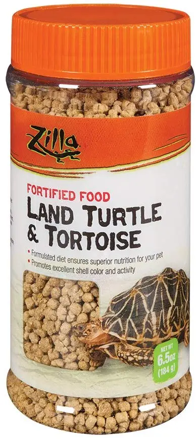 Zilla Land Turtle & Tortuga Fortificados diaria de alimentos