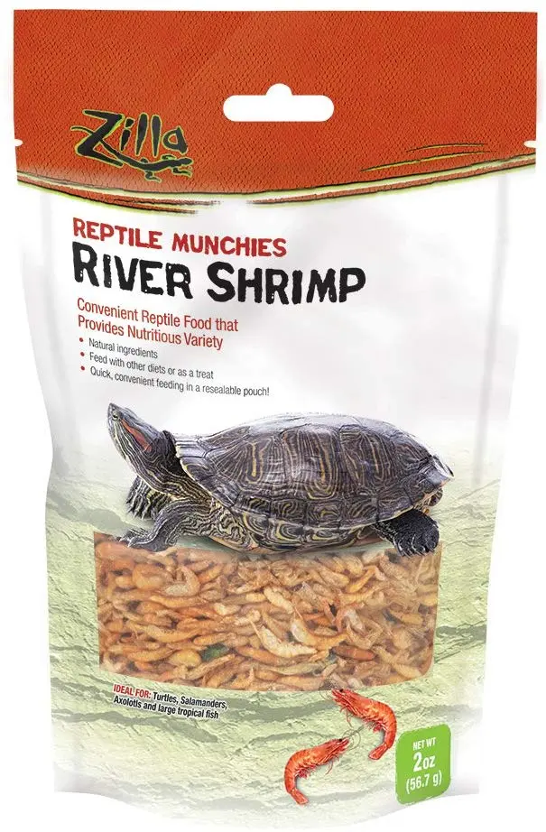Zilla Munchies Río Camarón Reptil Comida