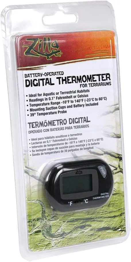 Zilla terrario termómetro digital