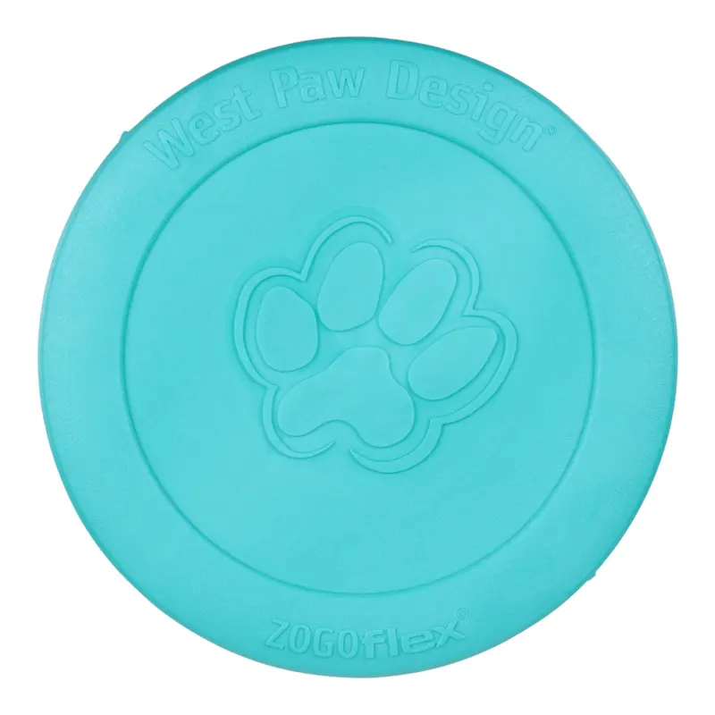ZISC de West Paw® color Verde Azulado (Teal) Edición Limitada – Frisbee Disco de Juguete para Perros