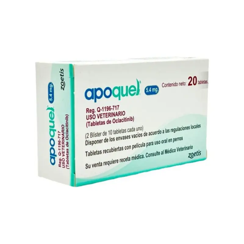 Zoetis Apoquel 5.4 Mg Caja 20 Tab