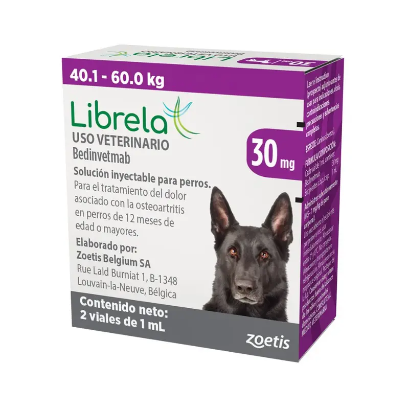 Zoetis Librela 2 Viales 30Mg 1Ml