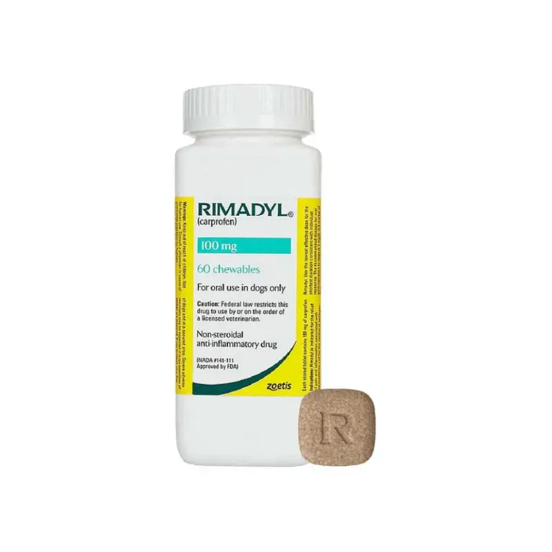 Zoetis Rimadyl Masticables 100 Mg 60 Tabs