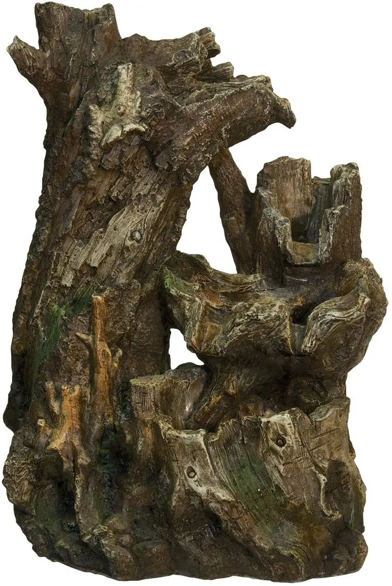 Zoo Med 26375 Repti Rapids LED cascada estilo de madera, Medium