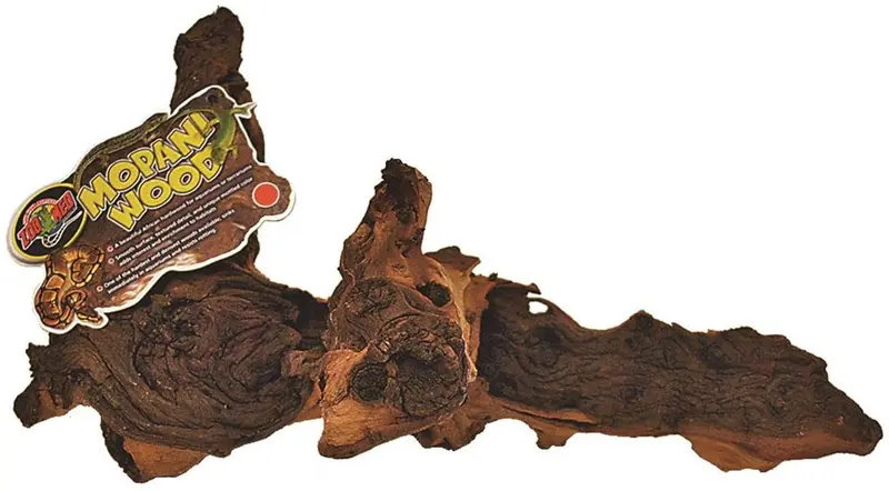 Zoo Med africano Mopani madera, grande