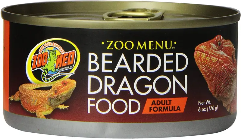 Zoo Med Bearded Dragon adultos Wet Alimentos, 6-Ounce