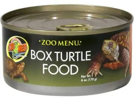 Zoo Med Box Turtle Wet Alimentos, 6-Ounce