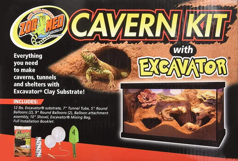 Zoo Med - Kit de cueva para excavadora