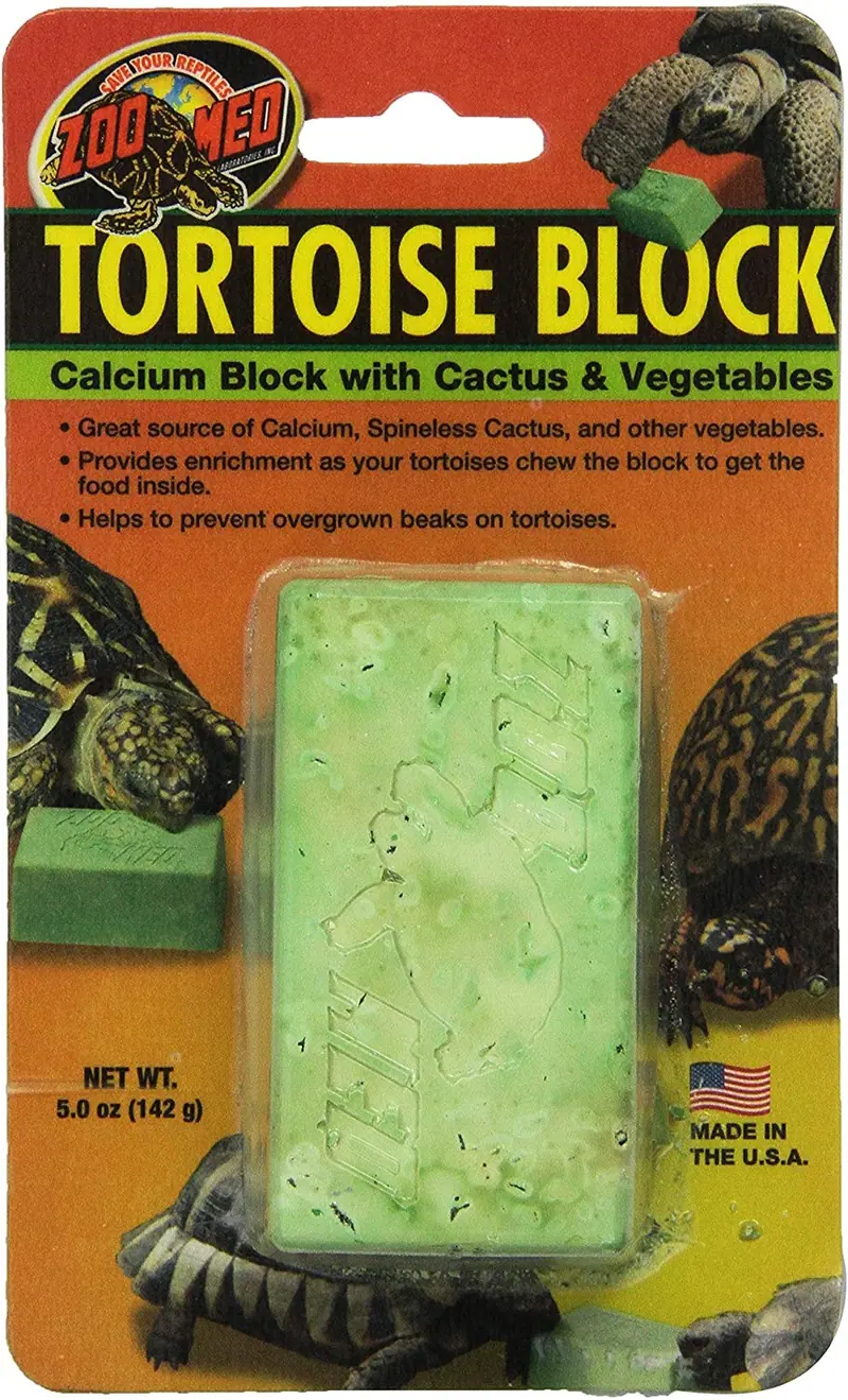 Zoo Med Laboratories SZMBB55 - Bloque para banquetes Tortoise, red WT de 14 ml, 5 onza.