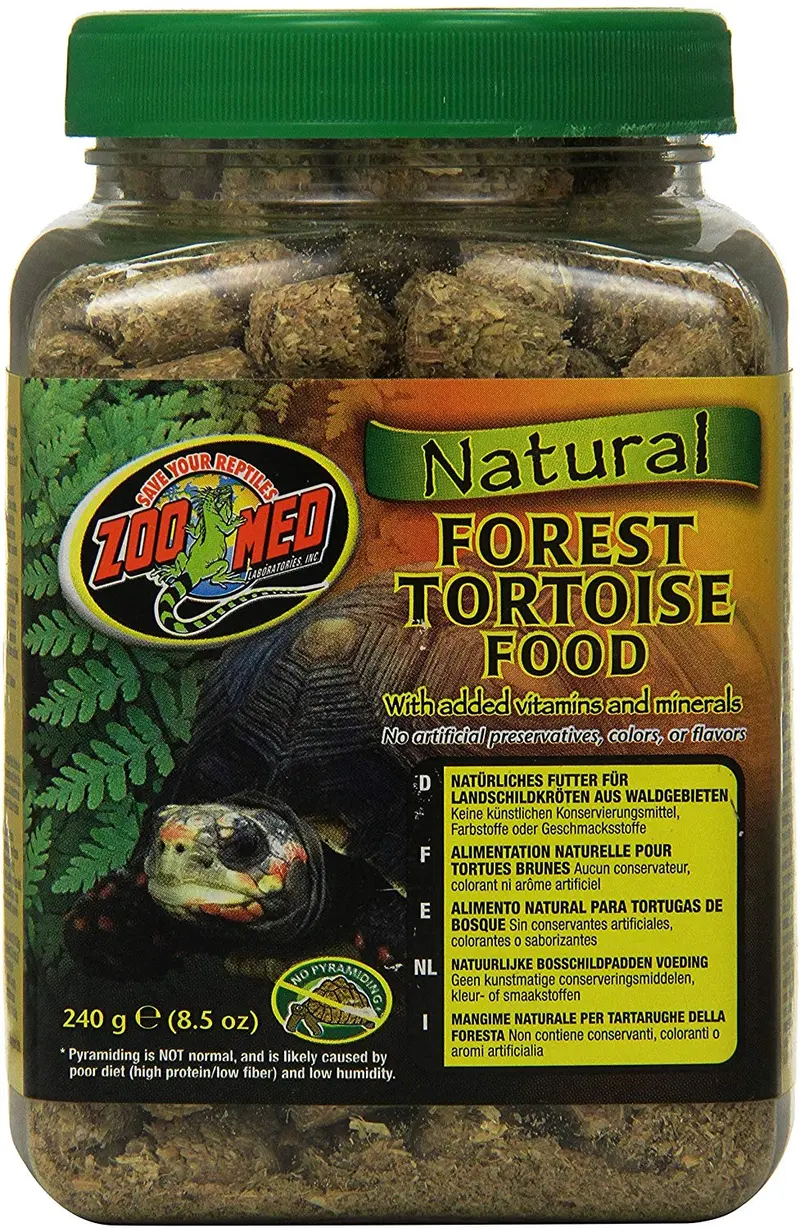 Zoo Med Laboratories szmzm120 Natural bosque tortuga alimentos, 8.5-ounce