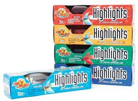 Zoo Med laboratorios azmhlc25 25-watt Highlights foco incandescente, transparente
