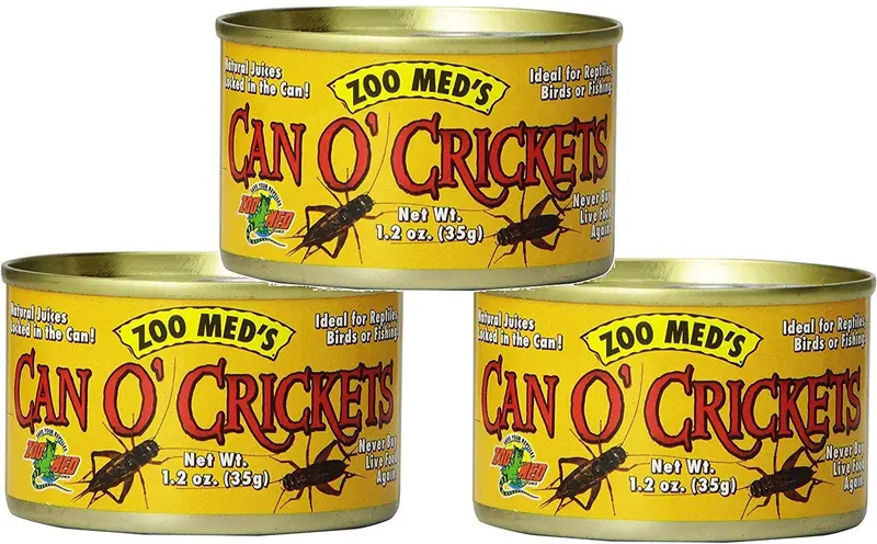Zoo Med laboratorios puede o los Grillos Pet Alimentos, 1.2 onza cada uno (3 Pack)