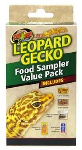 Zoo Med laboratorios szmfsp3 Leopard Gecko Alimentos Sampler