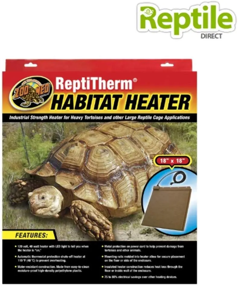 Zoo Med laboratorios szmrh20 40-Watt Repti Therm hábitat calentador