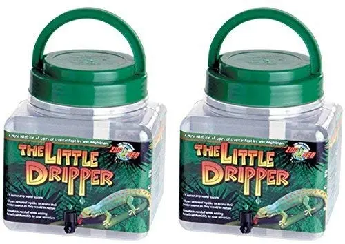 Zoo Med Labs Drip System - Little Dripper, Paquete de 2