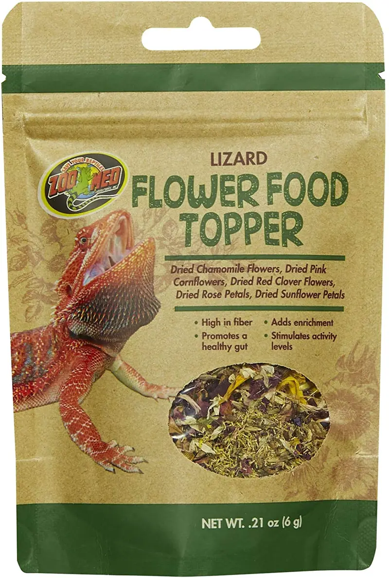 Zoo Med Lizard Flower Food Topper