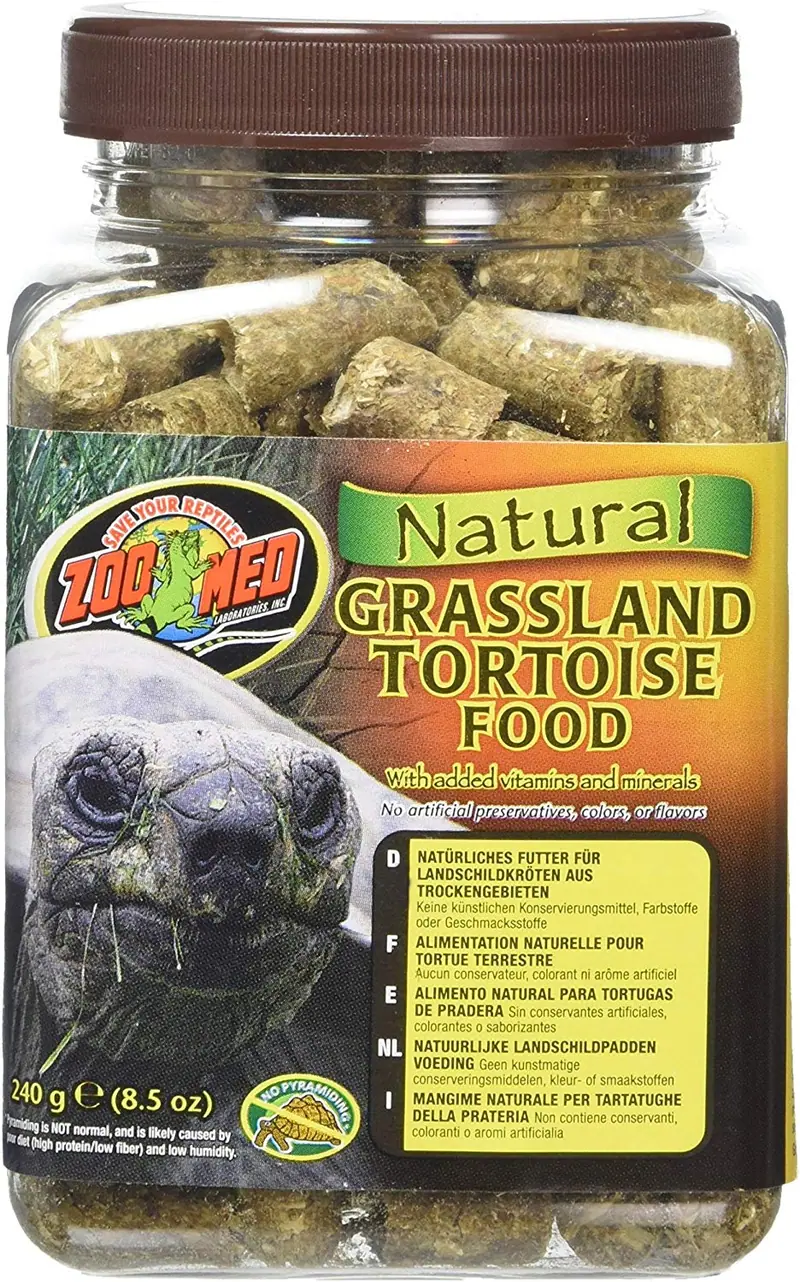Zoo Med Natural grassland tortuga alimentos, 8.5-ounce
