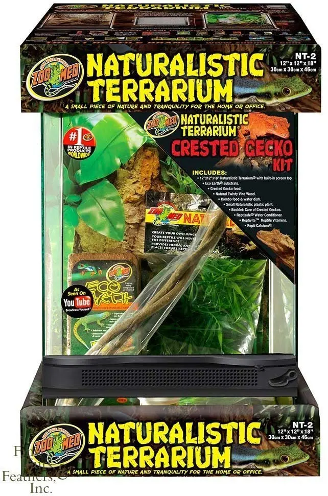 Zoo Med Naturalista terrario – Crested Gecko Kit