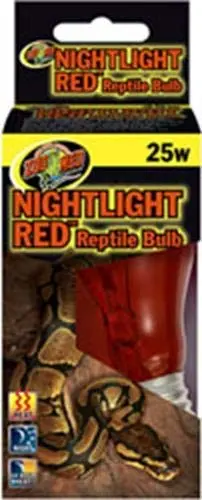Zoo Med Nightlight Rojo Reptil foco 40 Watios